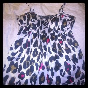 Animal print top